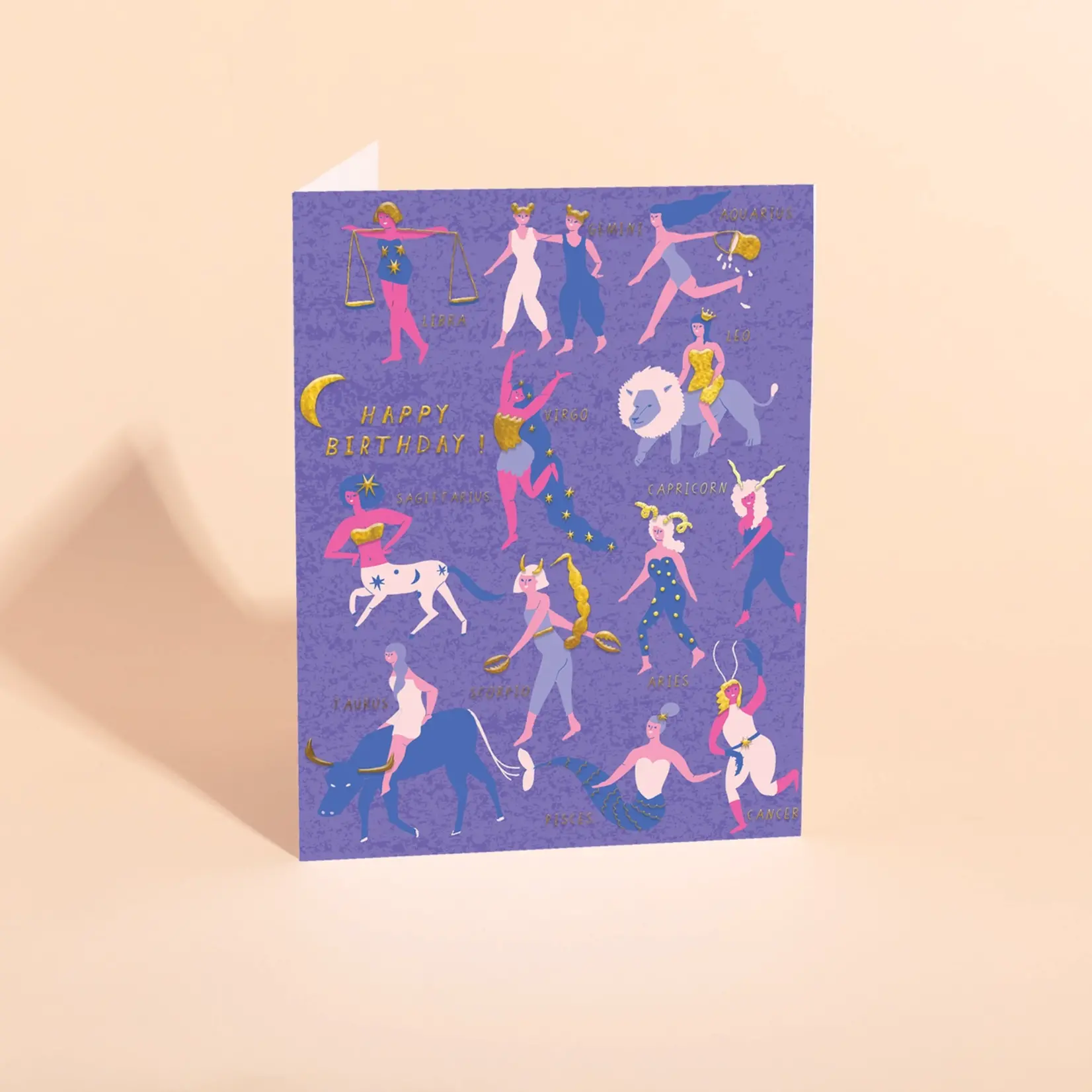 Carolyn Suzuki ASTRO FEMMES - Birthday Card