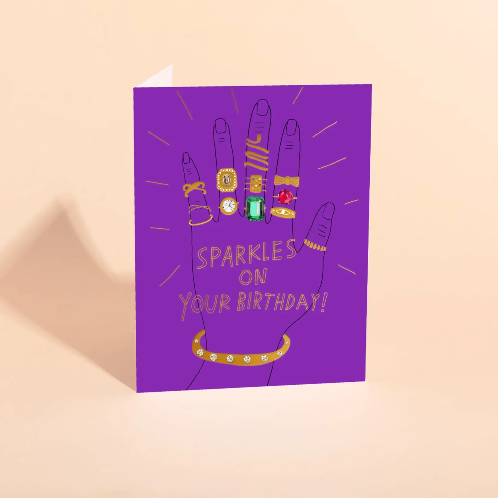 Carolyn Suzuki Ring Bling - Birthday Card