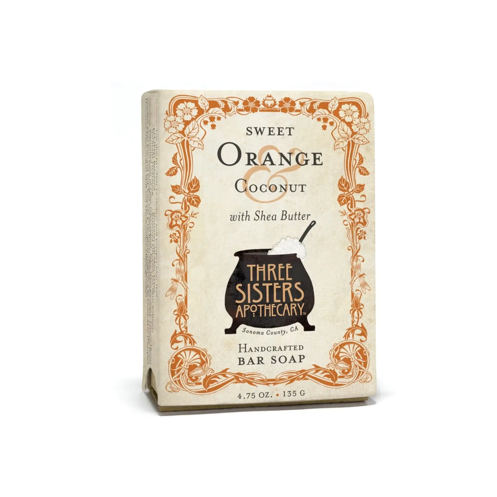 Soap Cauldron Bar Soap Sweet Orange & Coconut Milk