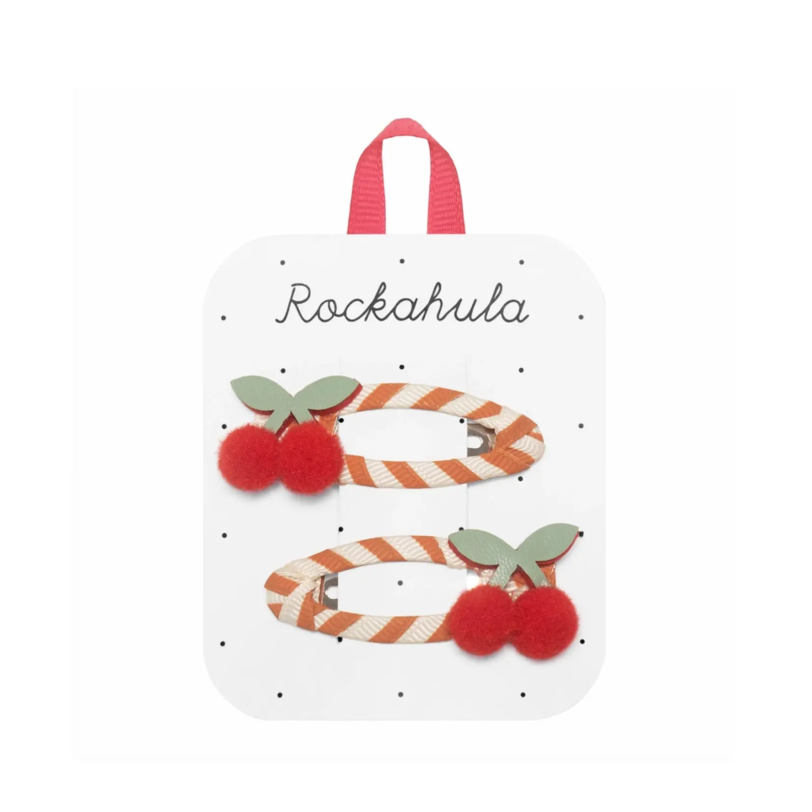 Rockahula Kids Stripy Cherry Clips