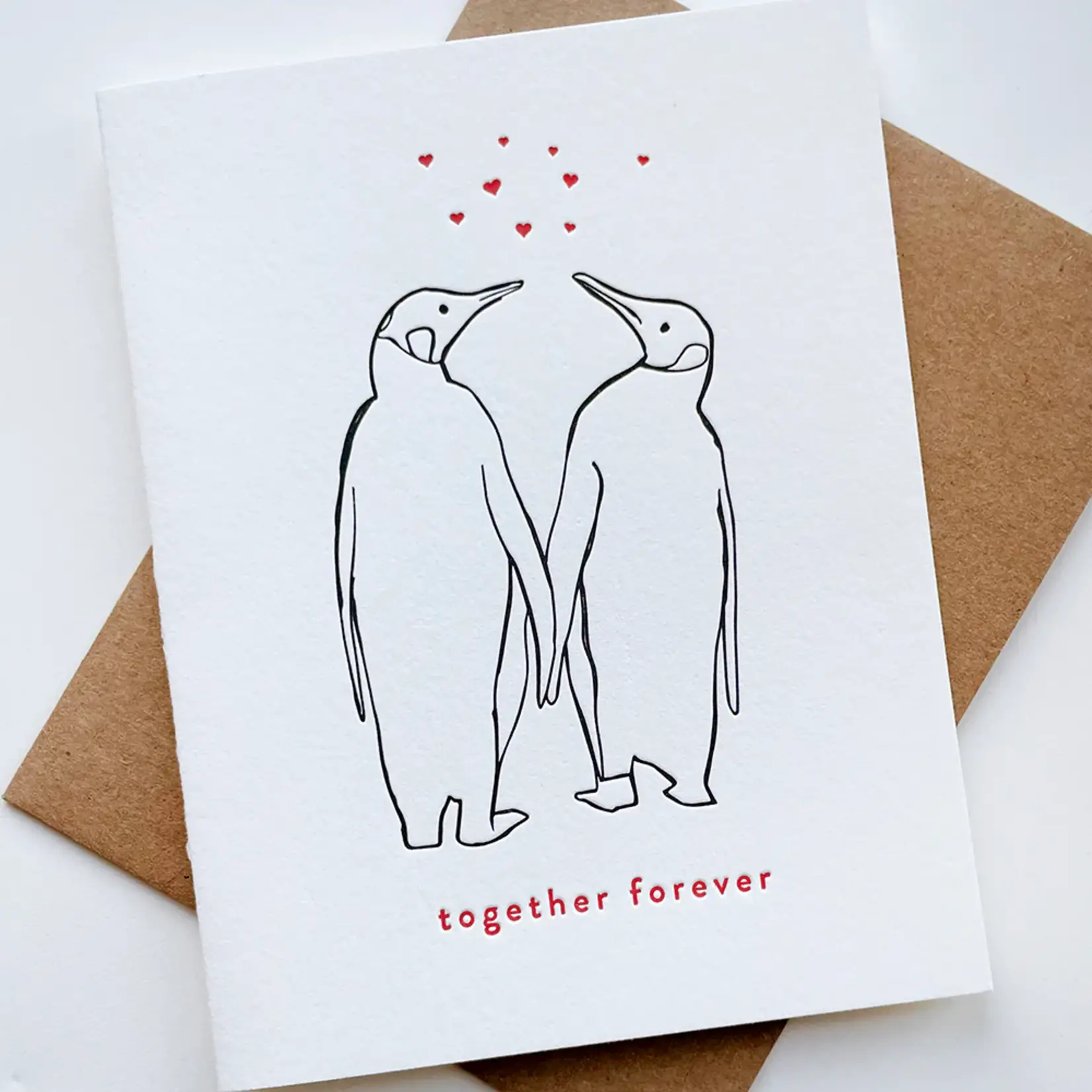 Steel Petal Press Penguins Forever