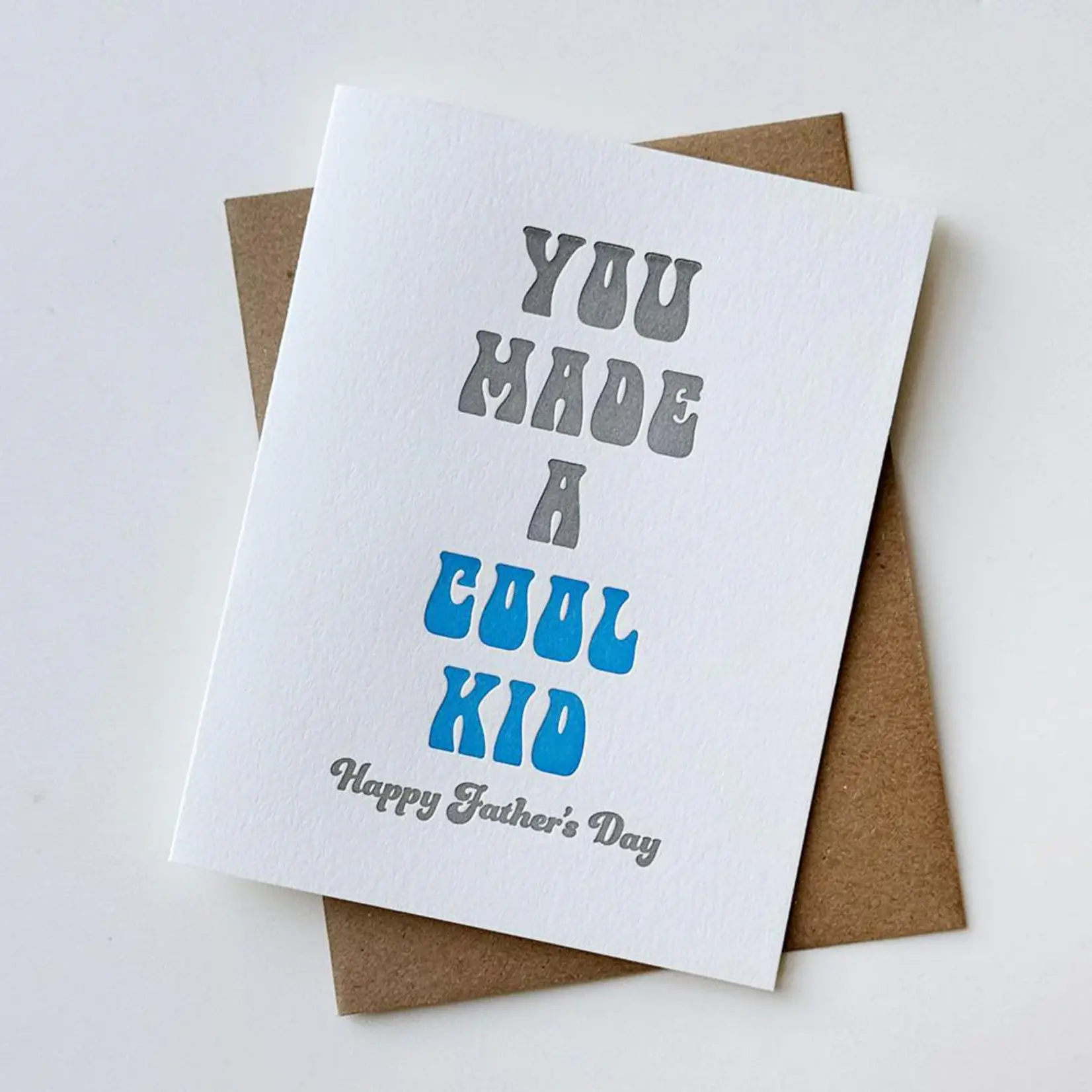Steel Petal Press Father's Day Cool Kid