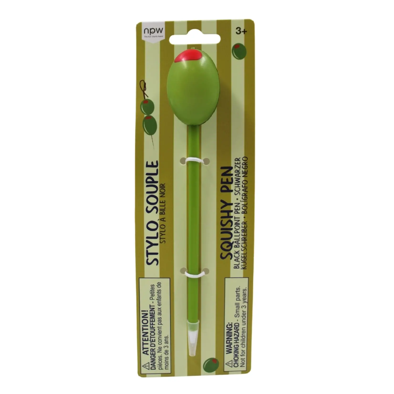 NPW Olive Squishy Pen