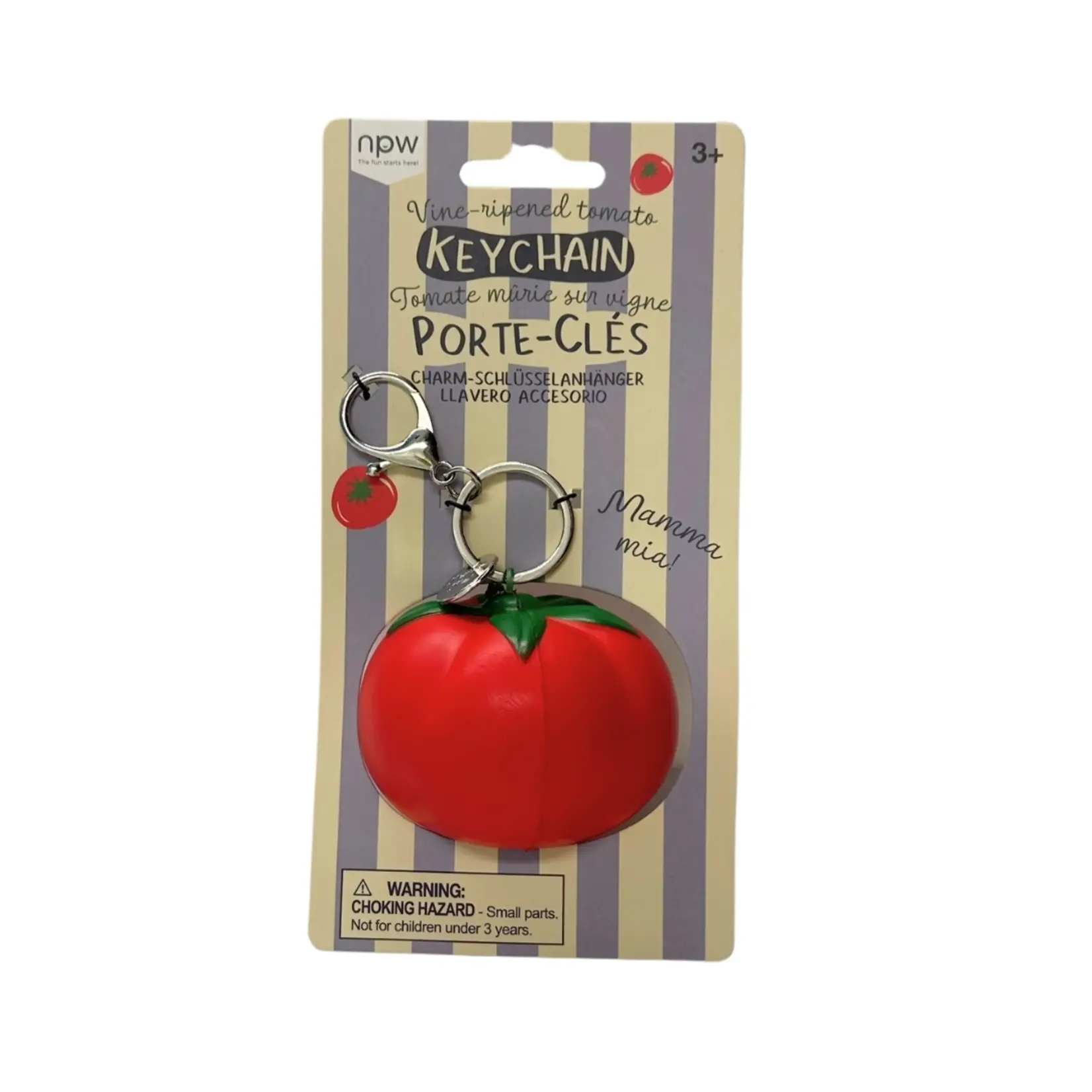 NPW Tomato Keychain Charm
