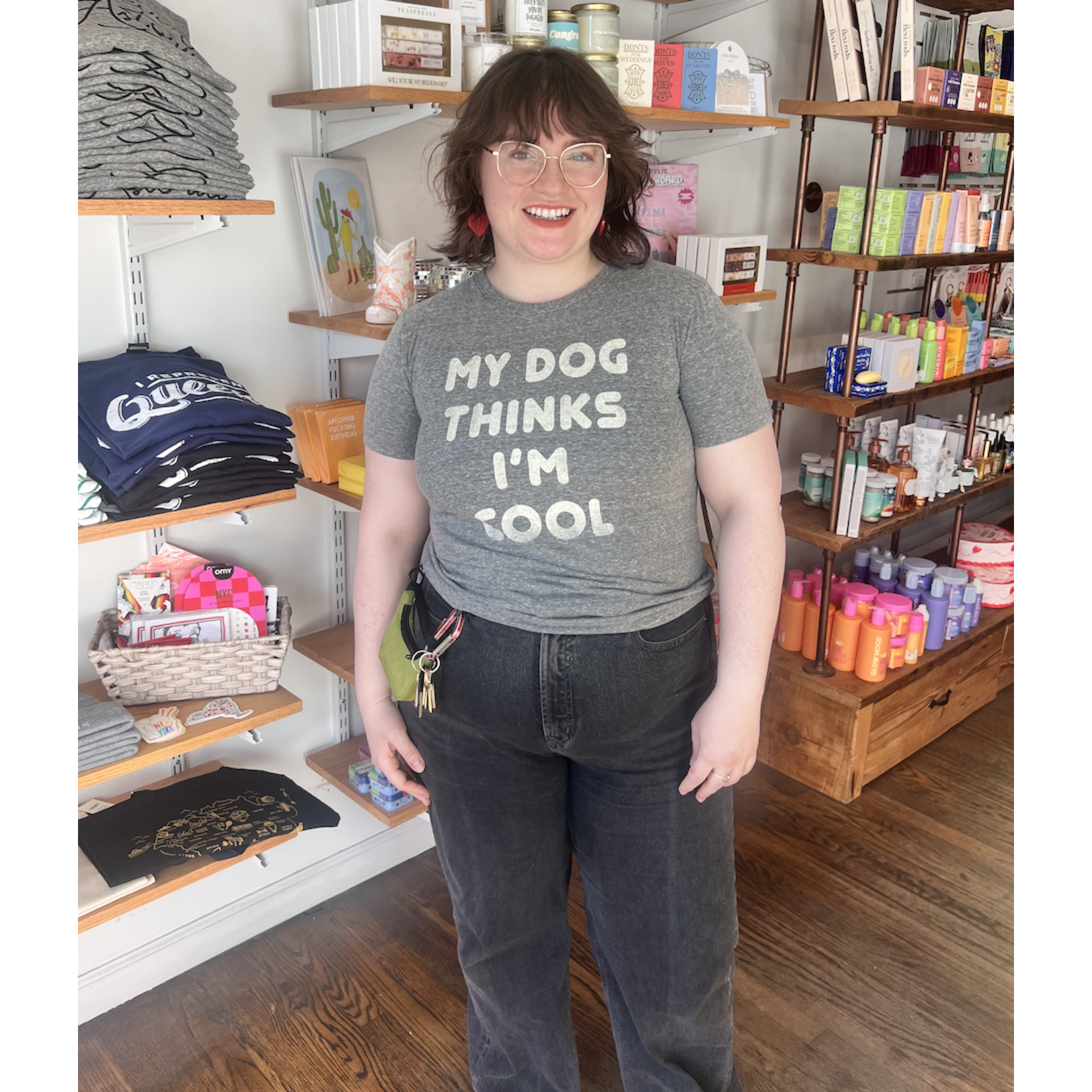 Retro Brand My Dog Thinks Tee