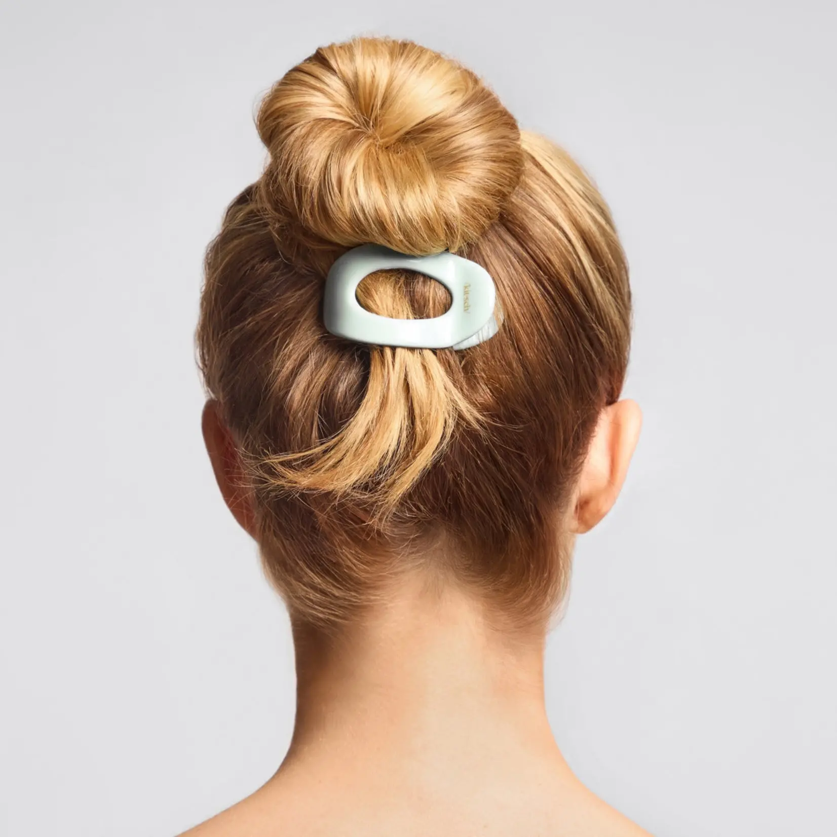 Kitsch Small Flat Cloud Clip - Sage Leaf