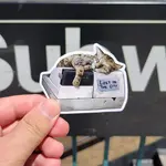 Santi of all Trades Bodega Cat and Rat Sticker