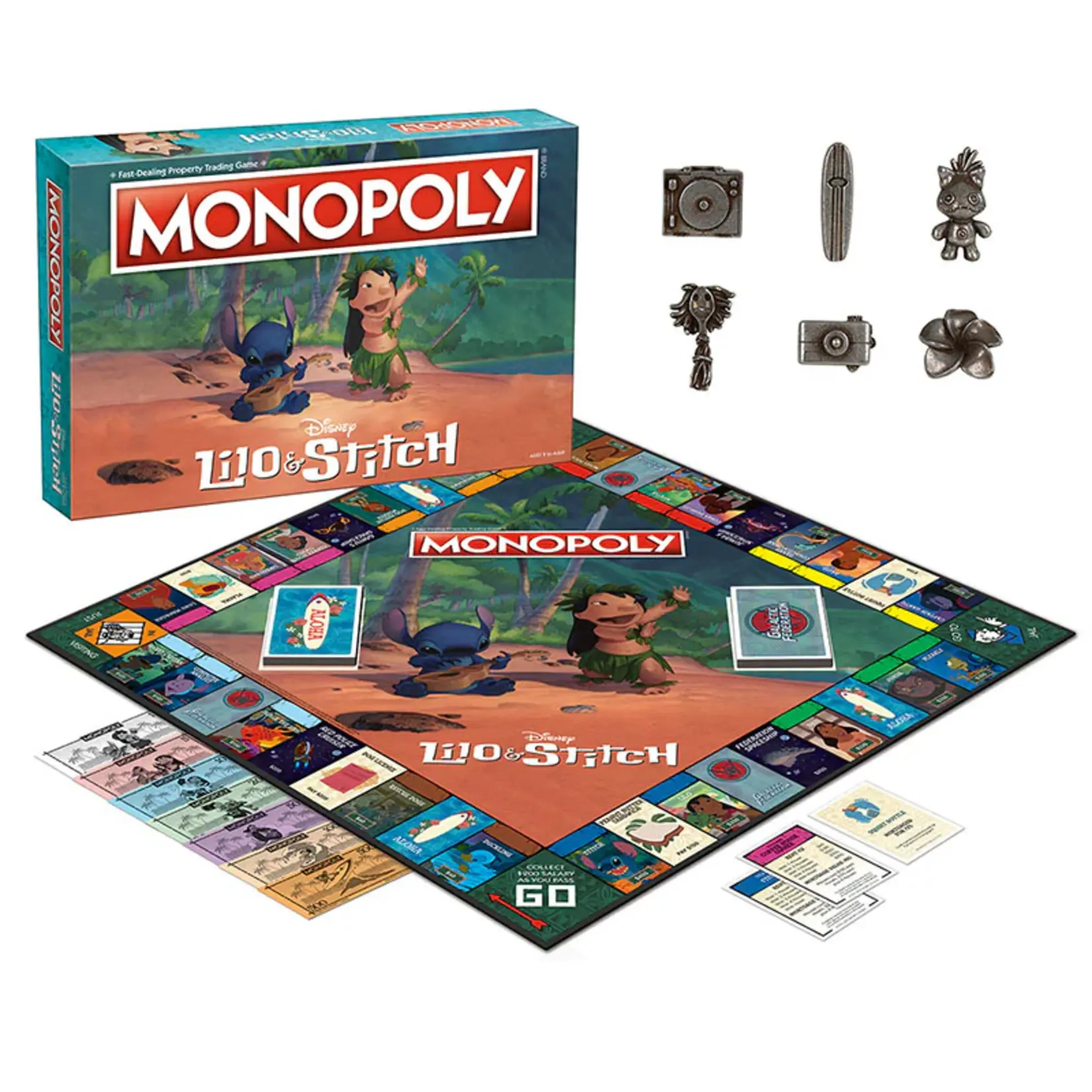 OP Games MONOPOLY: LILO & STITCH