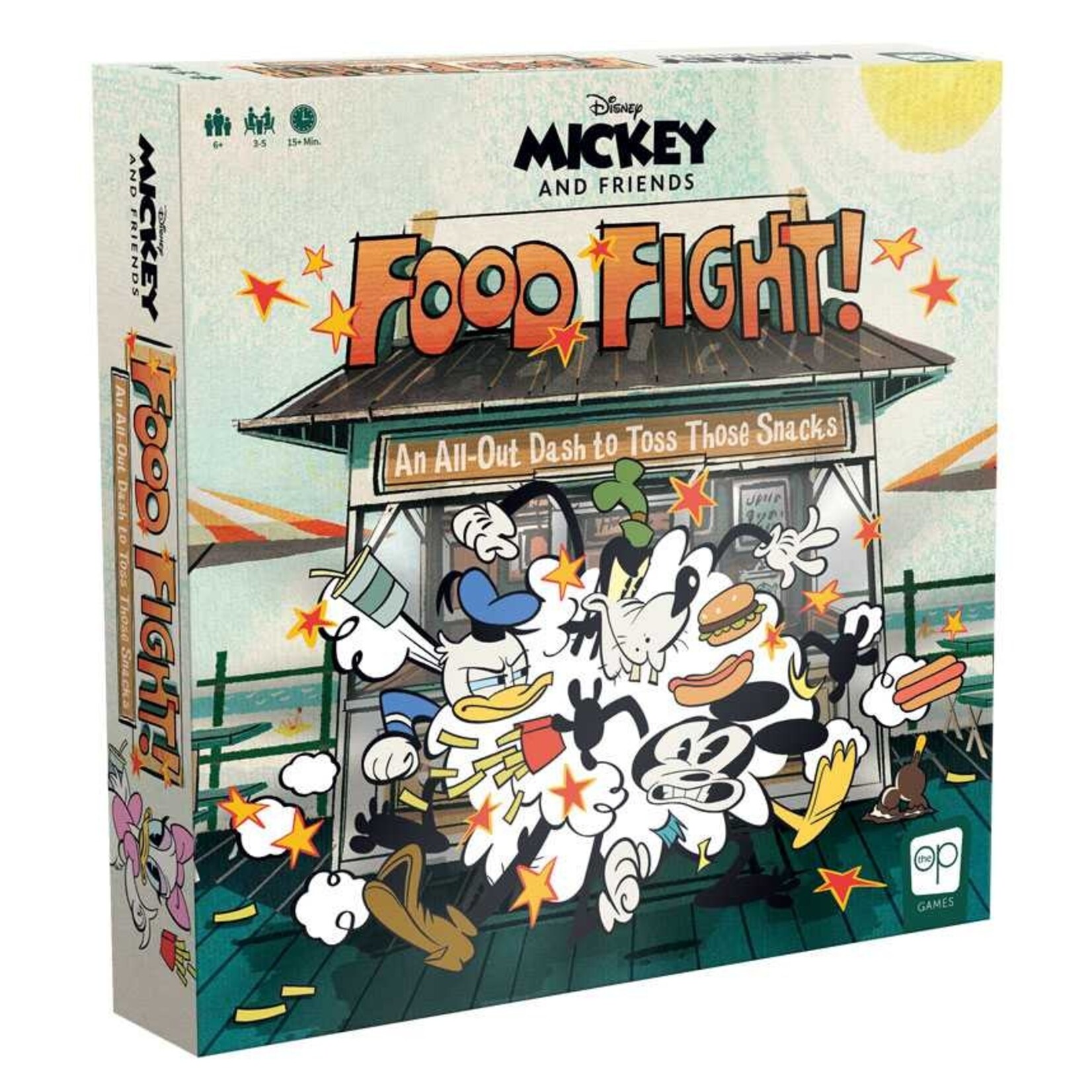 OP Games DISNEY MICKEY AND FRIENDS  FOOD FIGHT