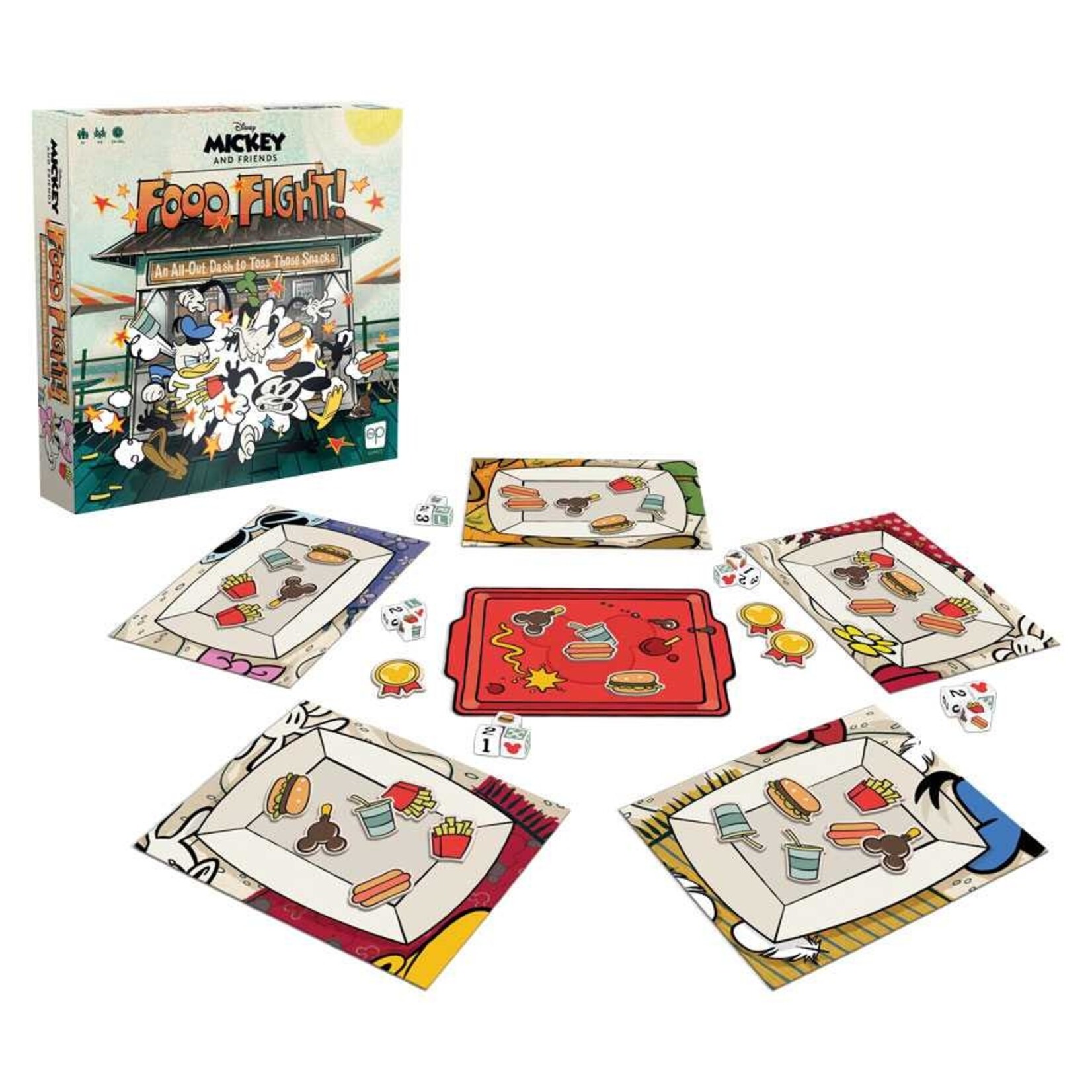 OP Games DISNEY MICKEY AND FRIENDS  FOOD FIGHT