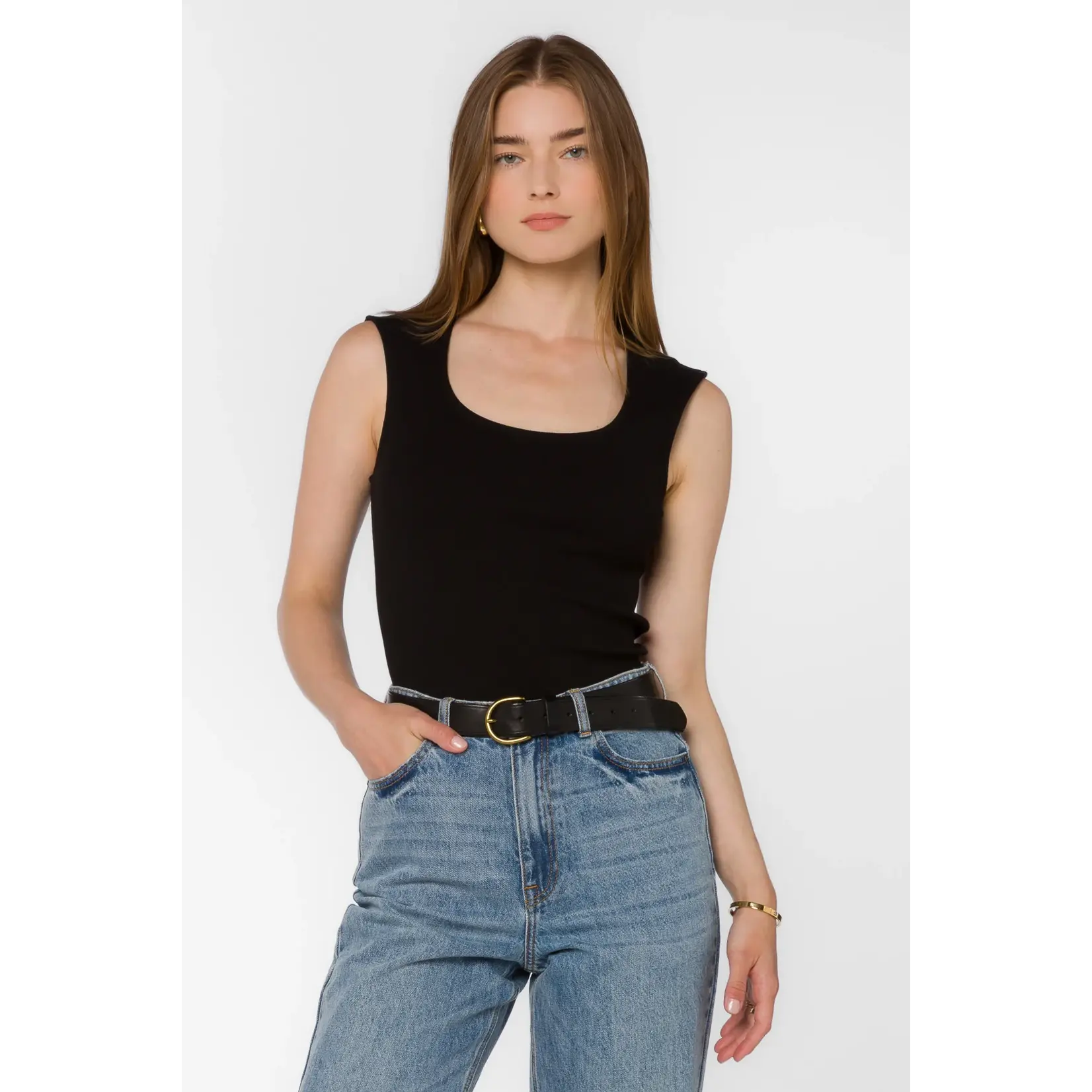 Velvet Heart Hayes Tank-Black