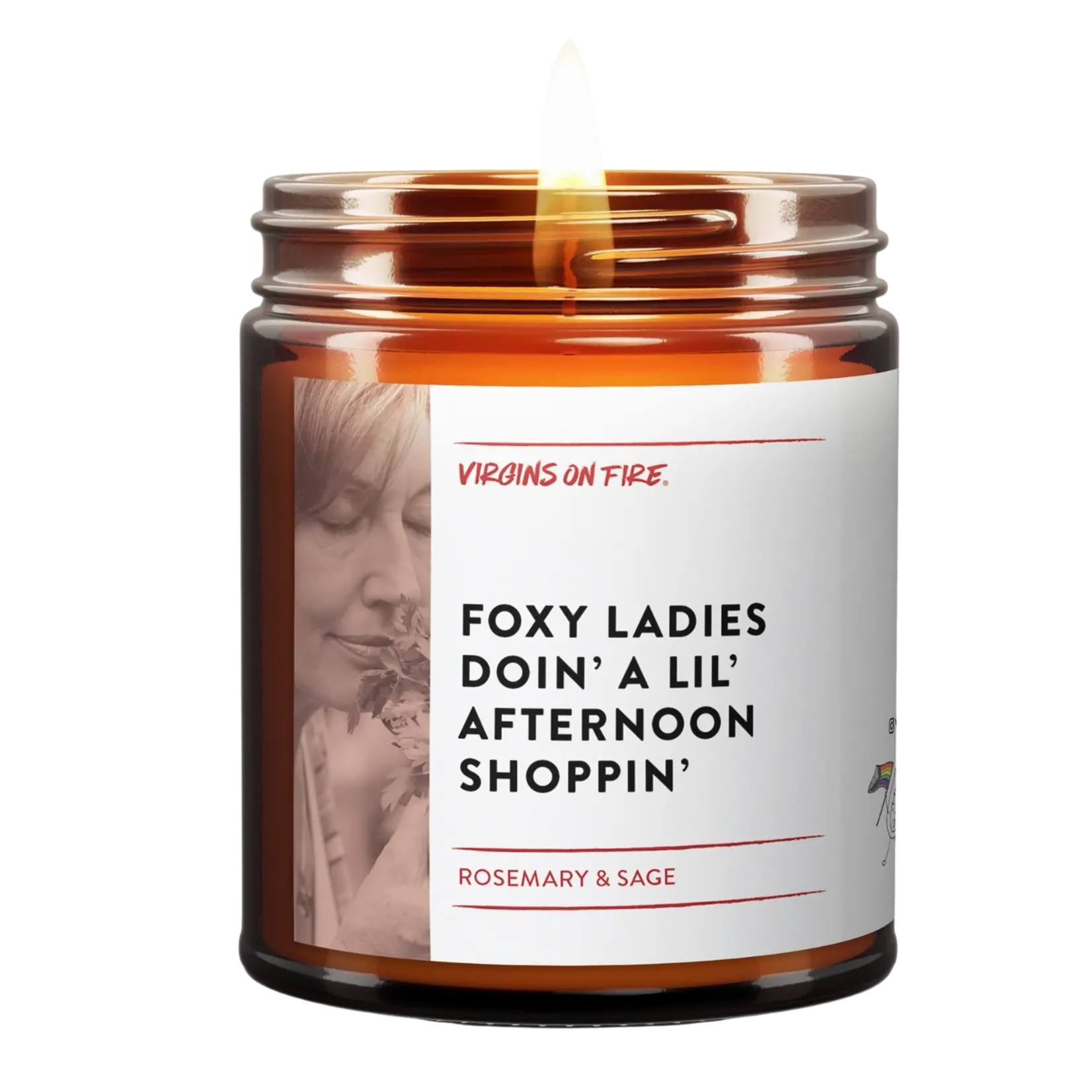 Virgins on Fire Foxy Ladies Candle