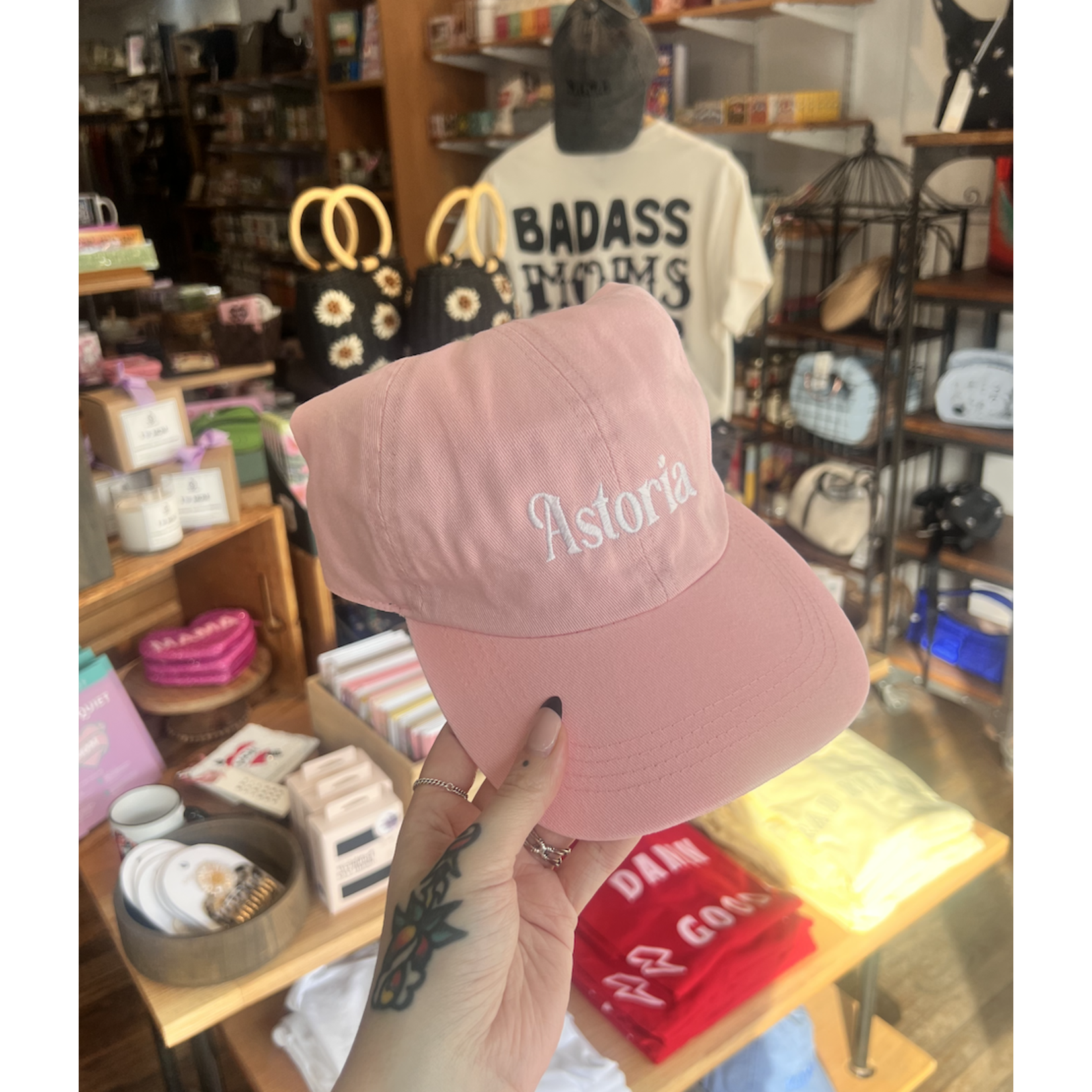 David & Young Astoria Cap-Pink