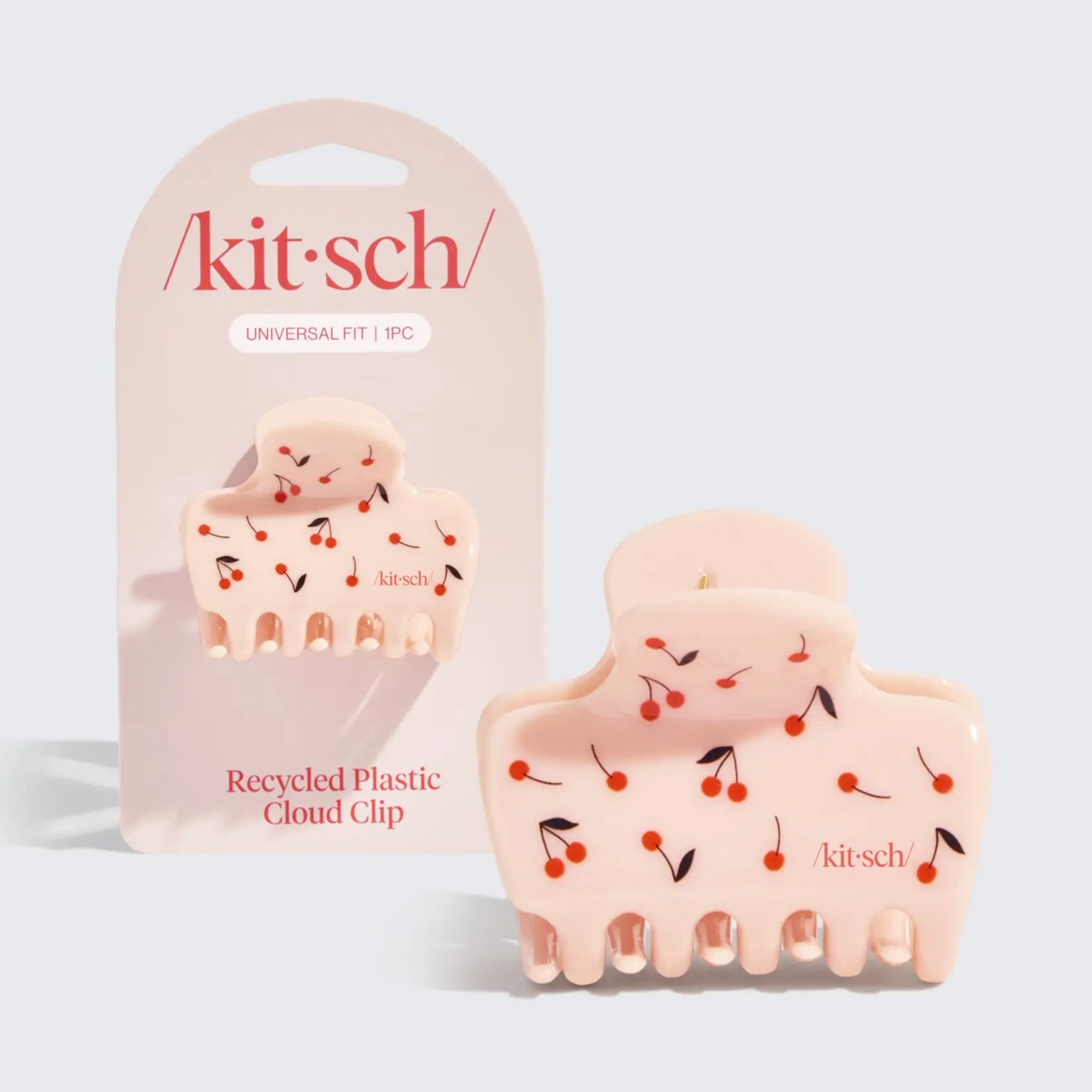 Kitsch Medium Cloud Clip - Cherry Print