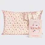 Kitsch Satin Pillowcase - Cherry