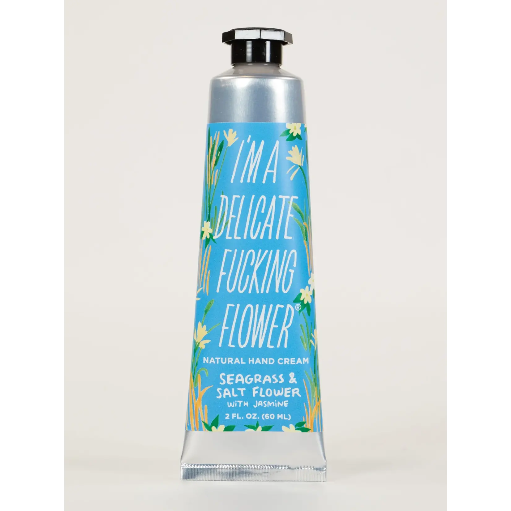 Blue Q Delicate Flower Cream-Seagrass
