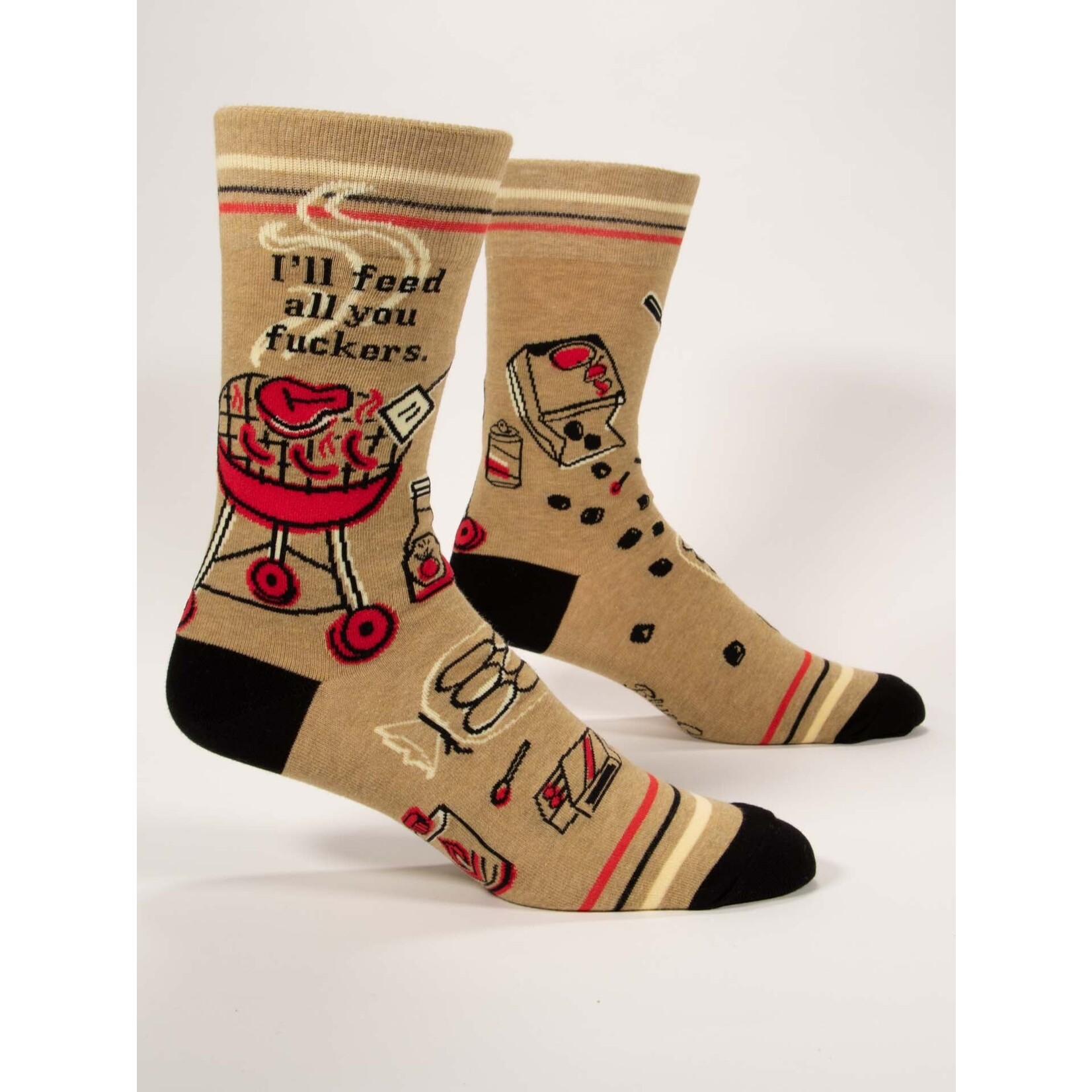 Blue Q Feed You Socks