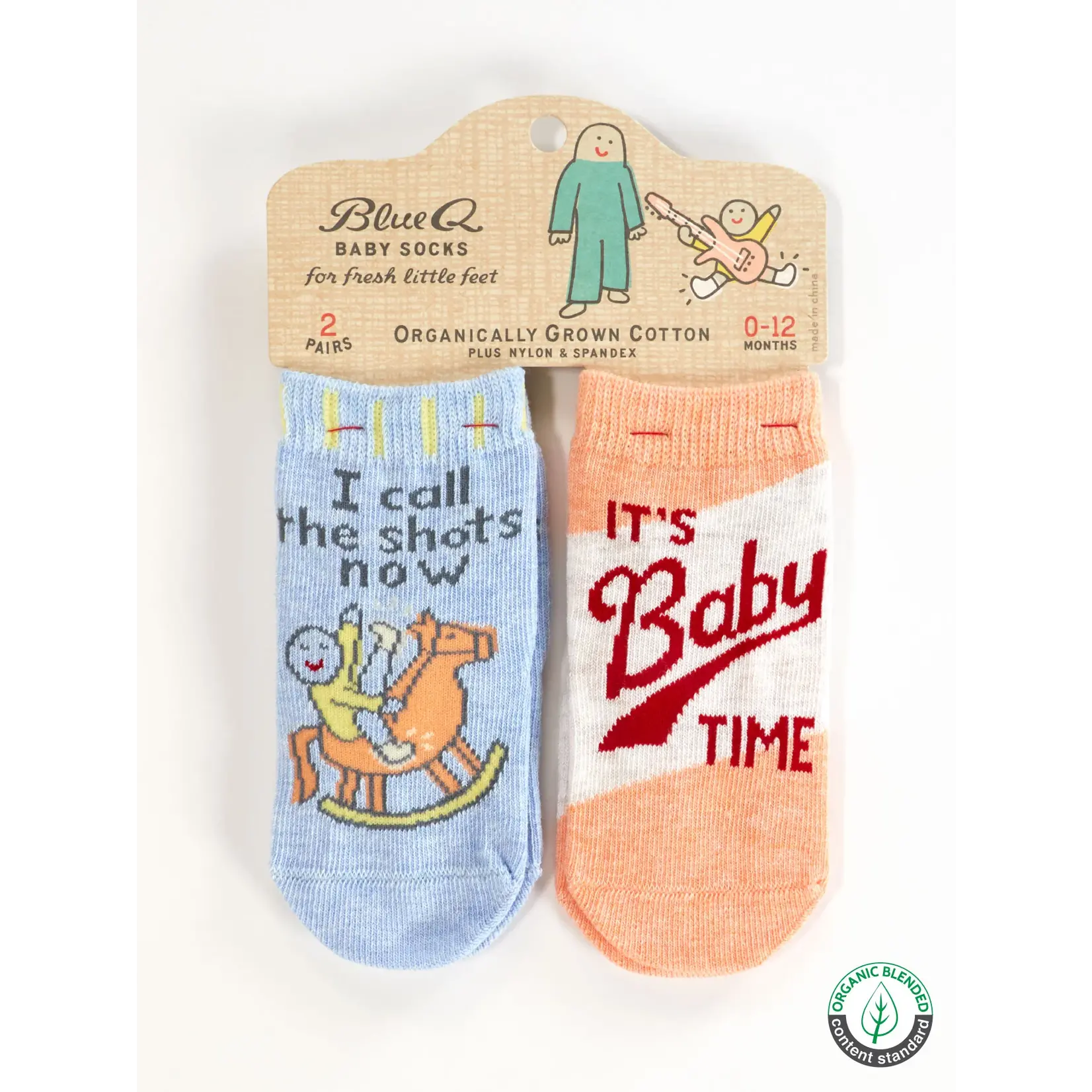 Blue Q Call Shots/Baby Time BabySocks