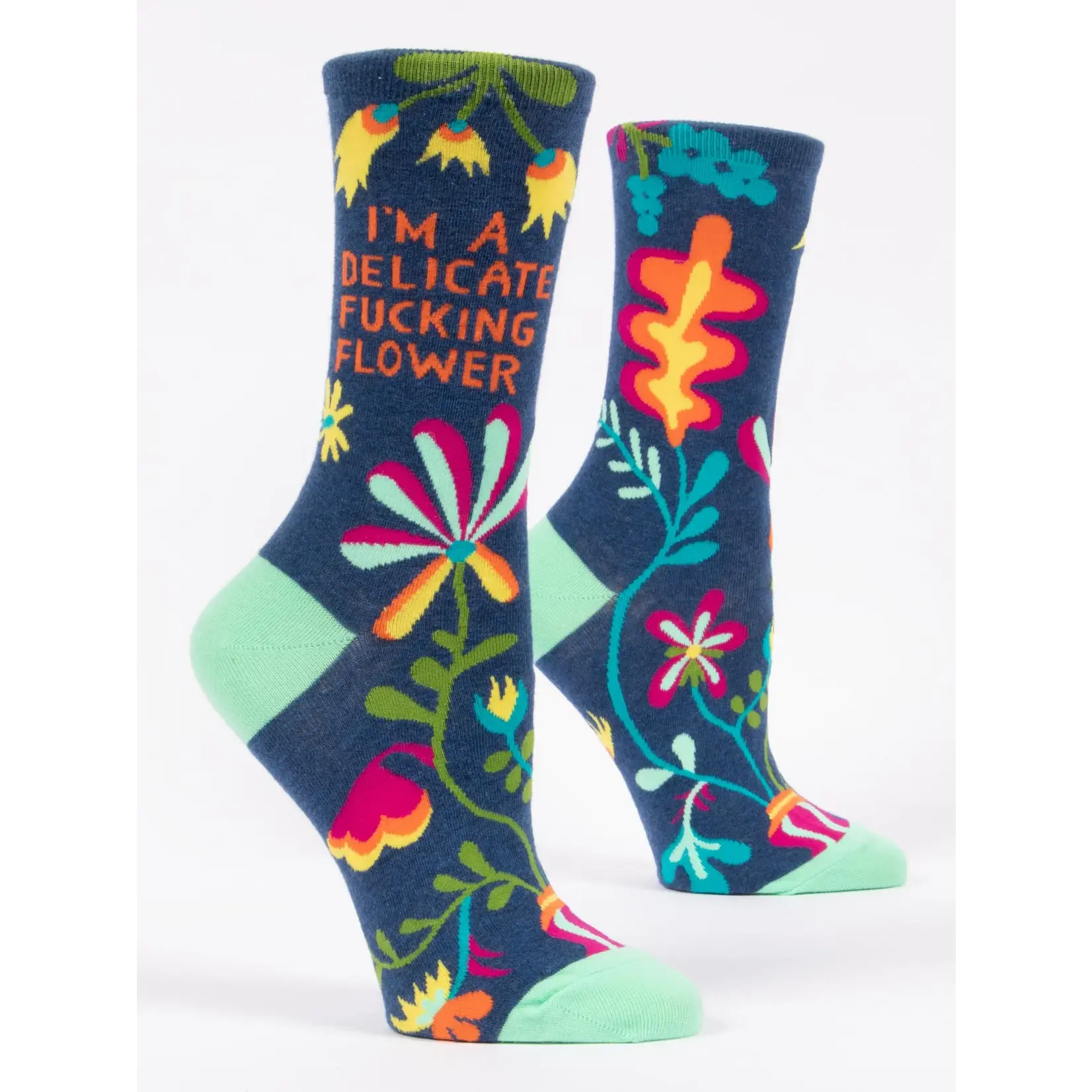 Blue Q Delicate Flower Socks