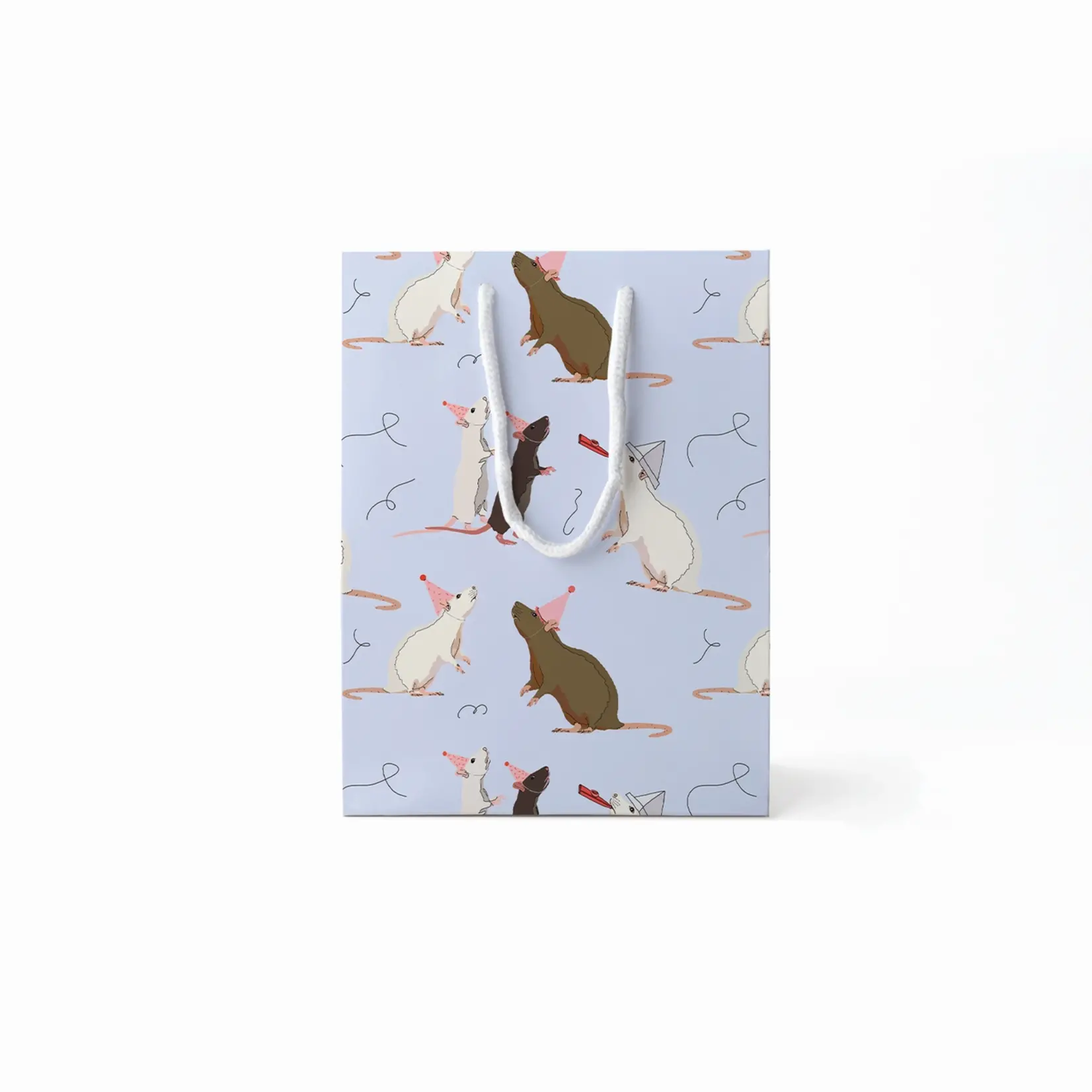 Drawn Goods Rat Party Gift Bag