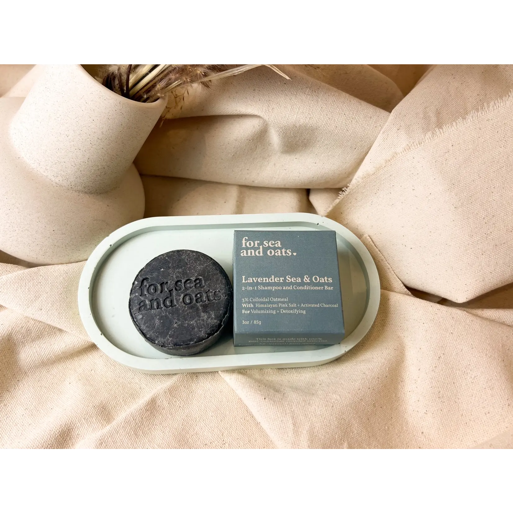 For Sea and Oats Lavender 2-in-1 Shampoo and Conditioner Bar