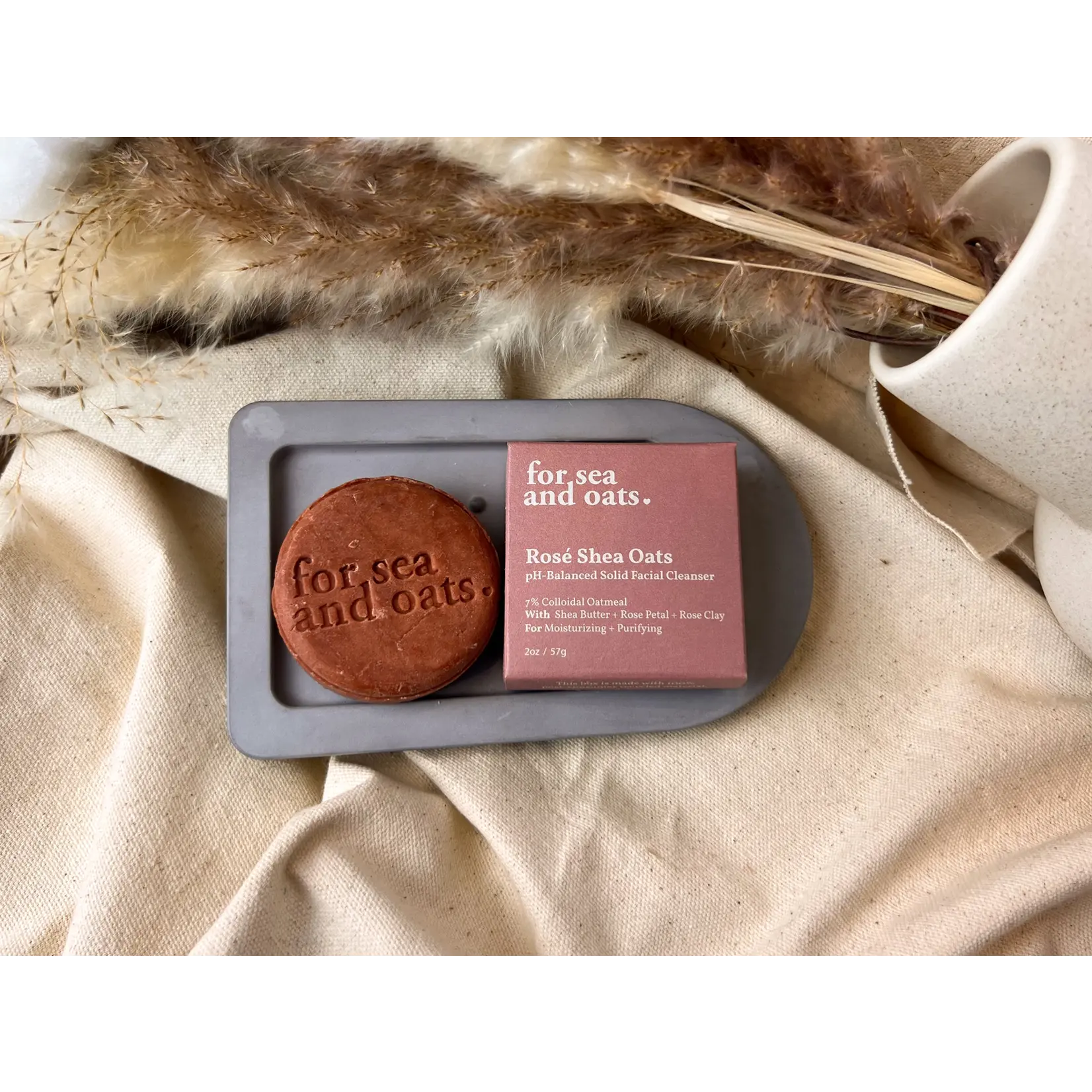 For Sea and Oats Rosé Ph-Balanced Facial Cleanser