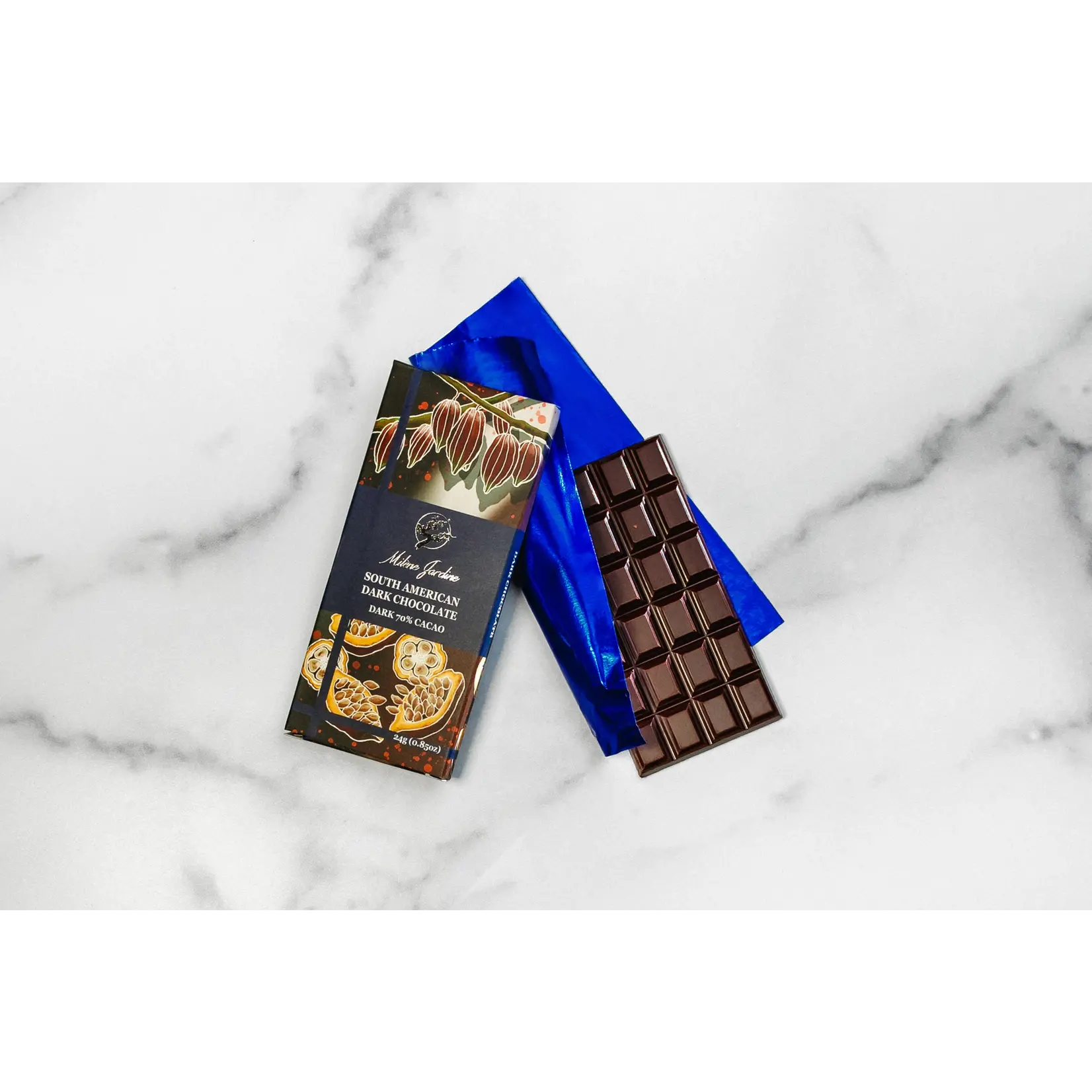 Milene Jardin Chocolatier Dark Chocolate Bar