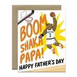 Yeppie Paper Basketball Bear Father's Day Card