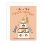 Yeppie Paper Playful Cats Birthday Card
