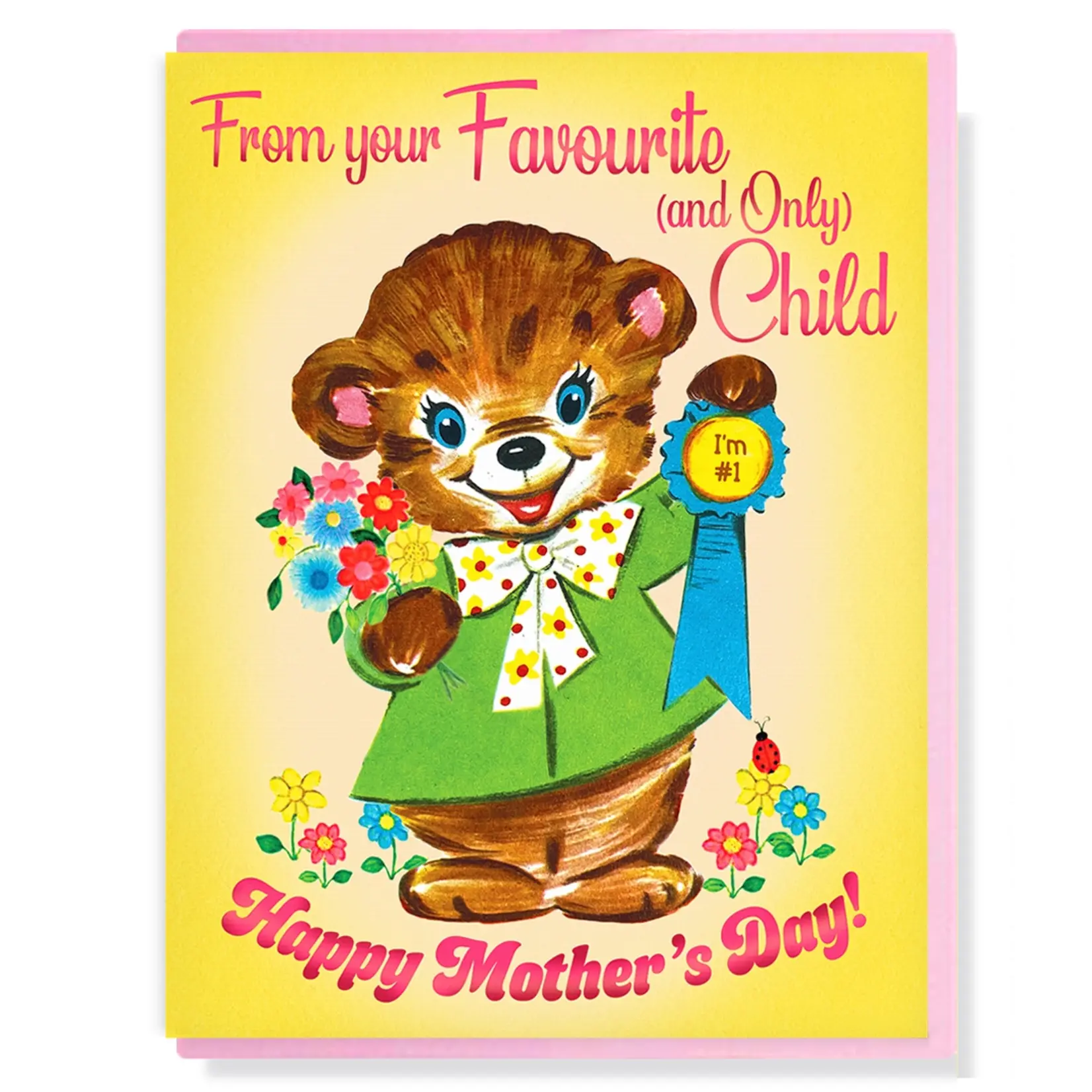 Smitten Kitten Favorite Only Child Card