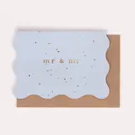 Sister Paper Co. Mr and Mr Wedding Card
