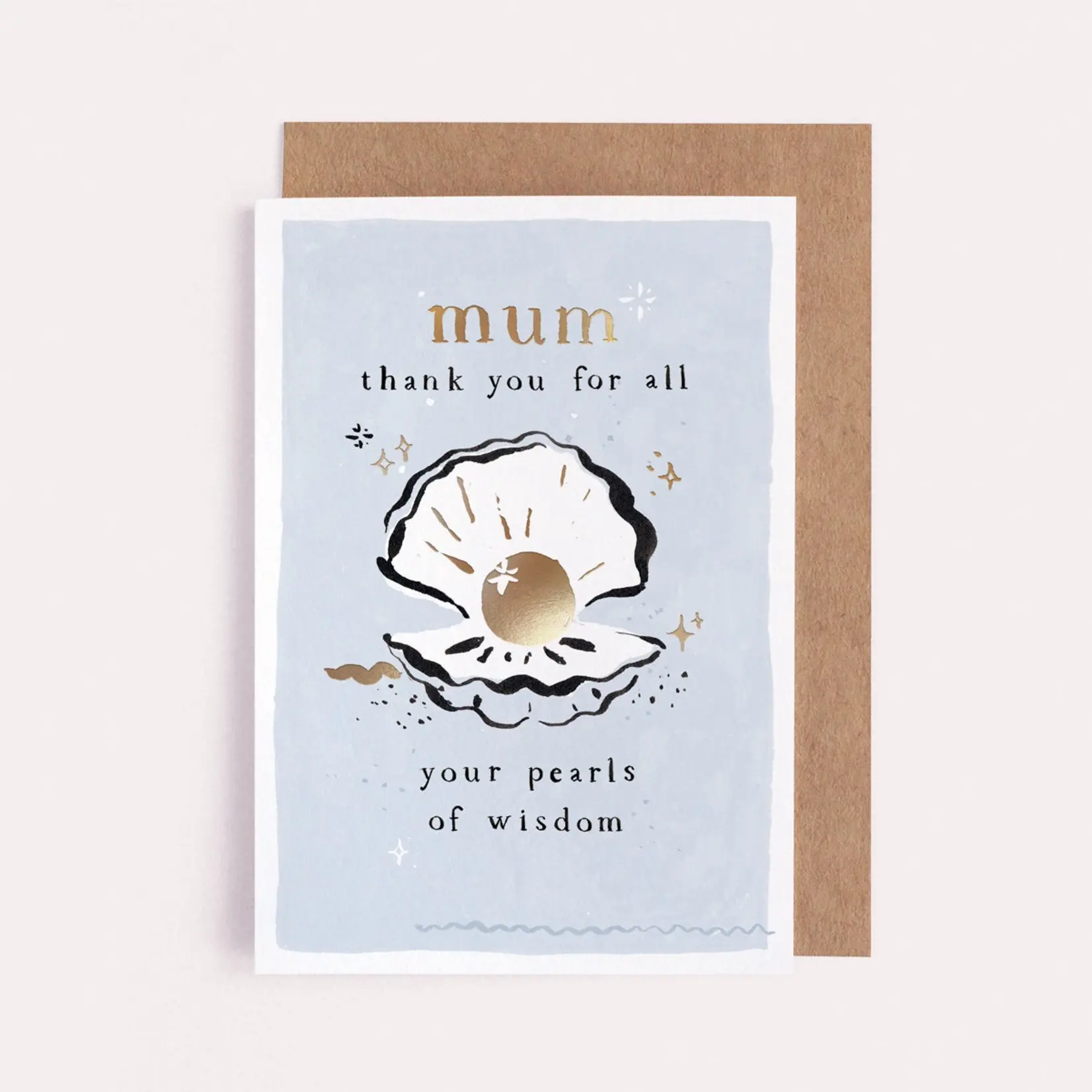 Sister Paper Co. Pearls of Wisdom Mum Card