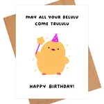 IEJ Studio Delulu Birthday Card