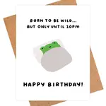 IEJ Studio Born to be Wild Birthday Card