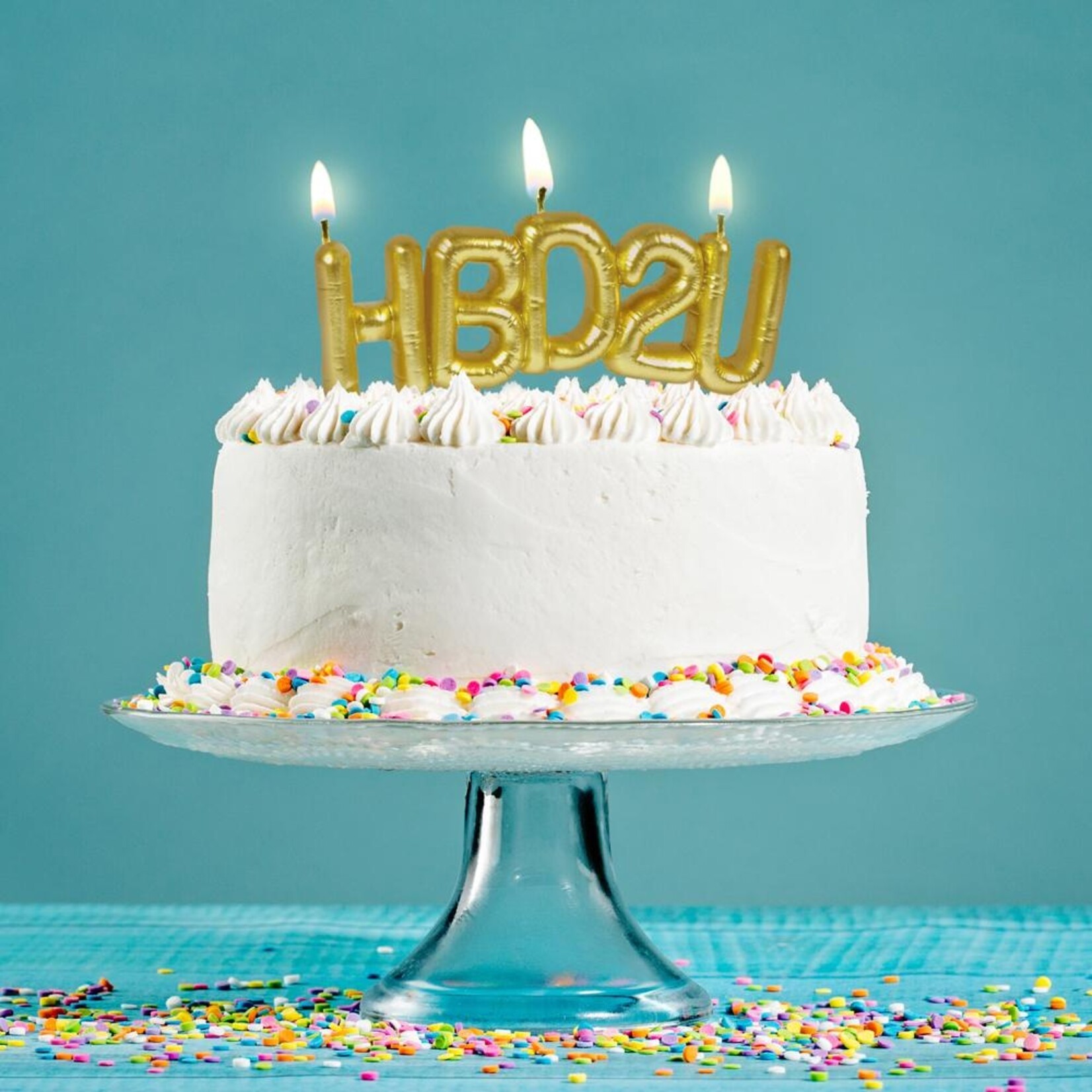 Fred & Friends Party Candles - HBD2U