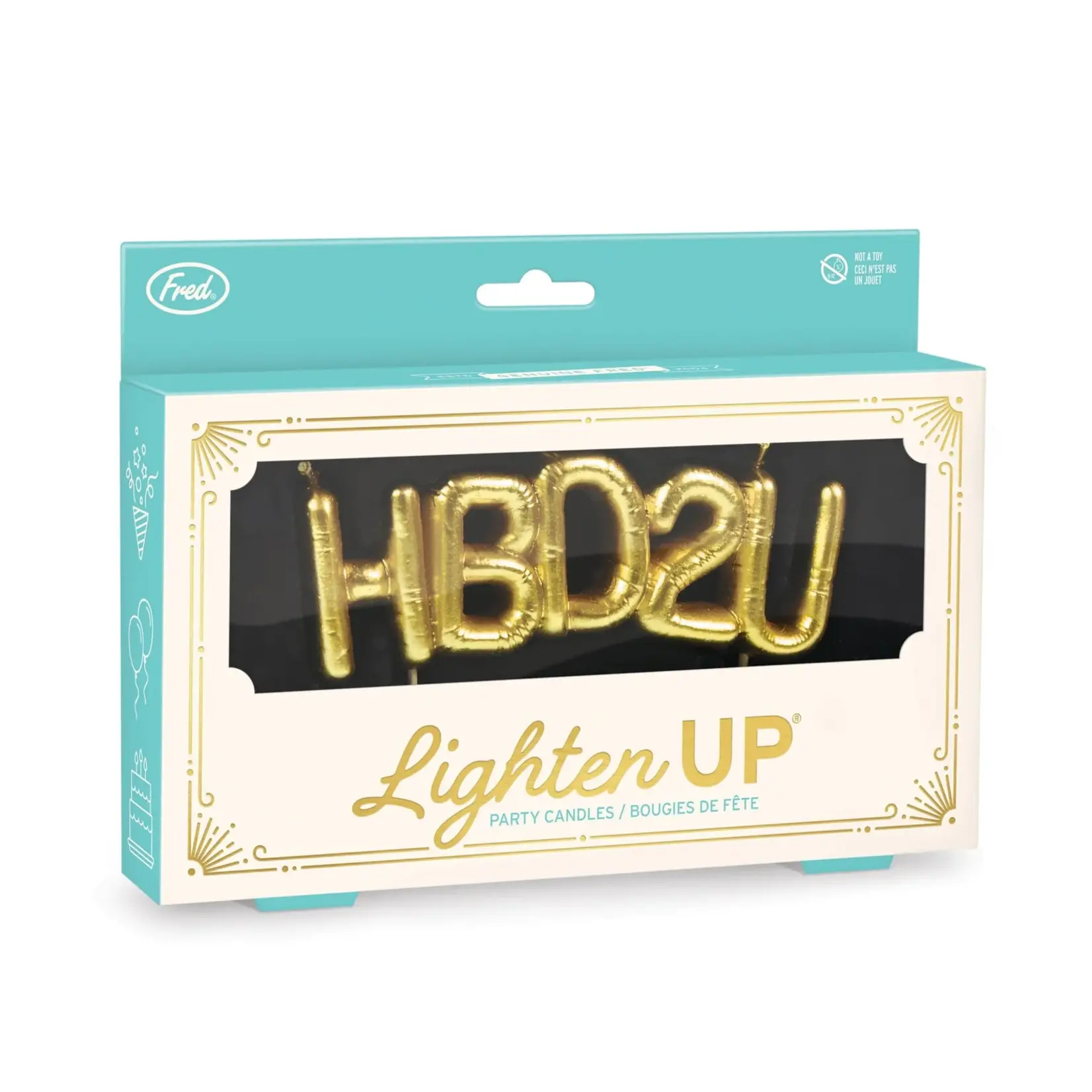 Fred & Friends Party Candles - HBD2U