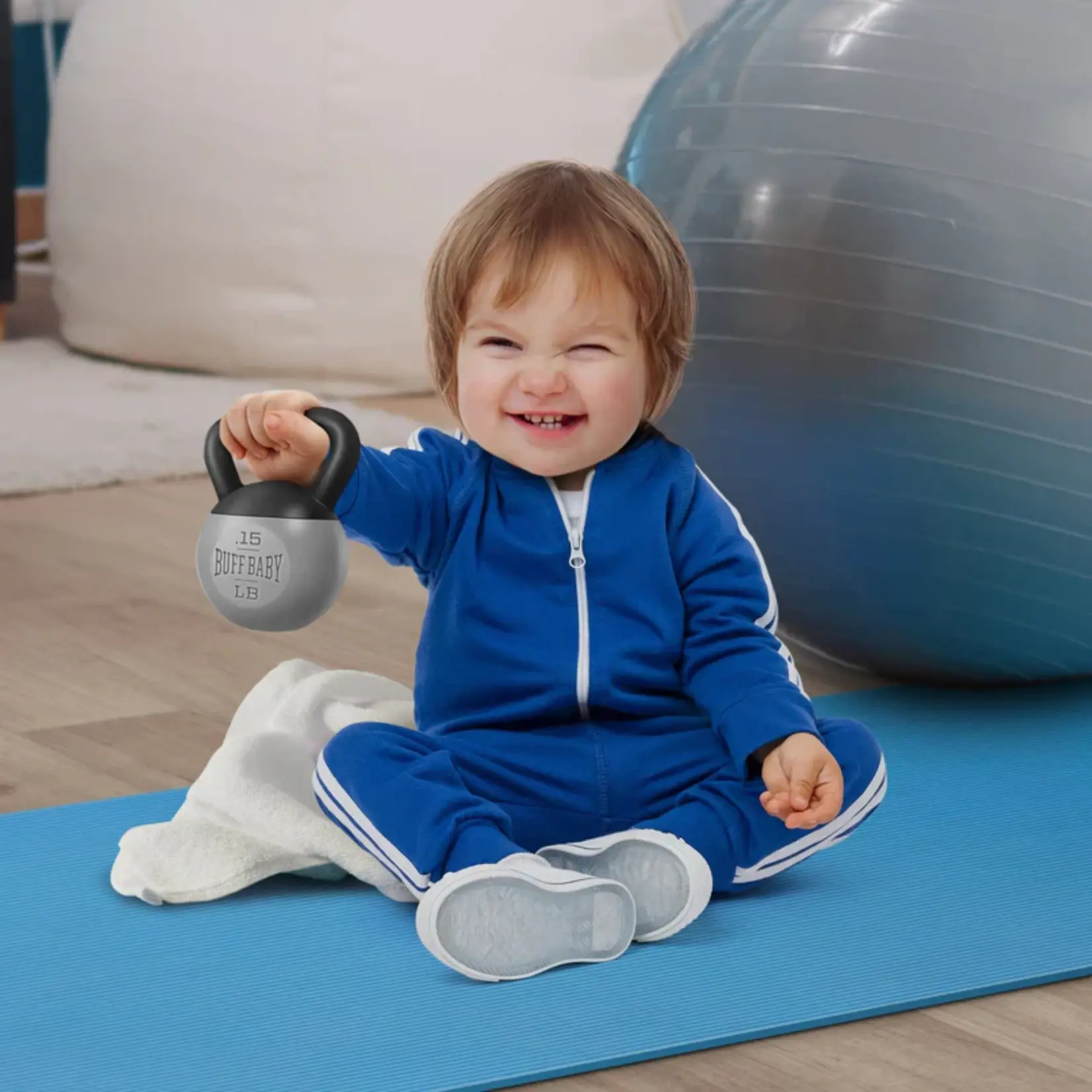 Fred & Friends BUFF BABY - KETTLEBELL RATTLE