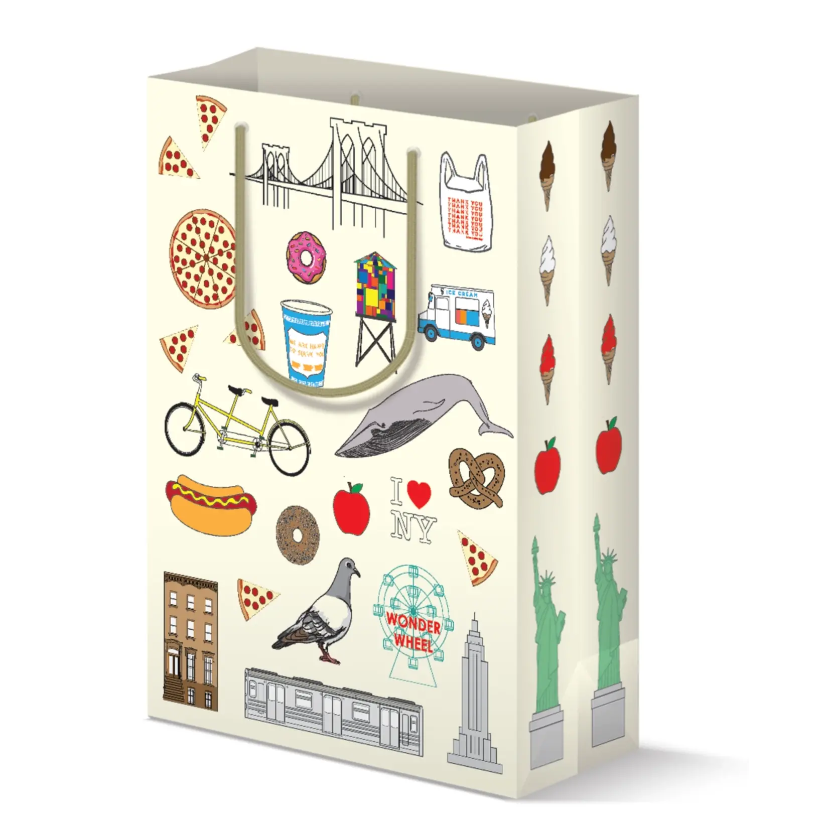Quick Brown Fox Letterpress Nyc Gift Bag