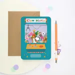 Mifkins Claw Machine Birthday Card