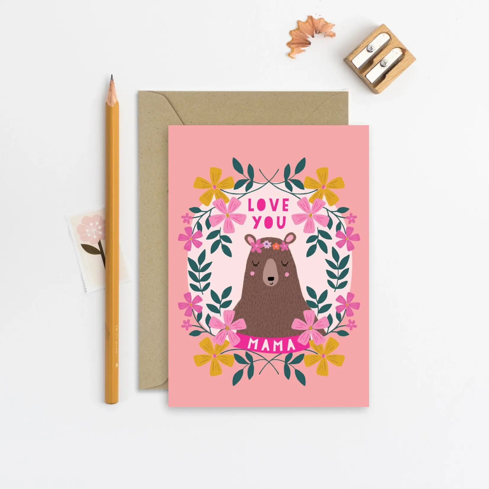 Mifkins Mama Bear Mother's Day Card