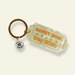That's So Andrew Admit One Gay Bitch Keychain