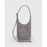 Baggu Small Nylon Sling - Black & White Gingham