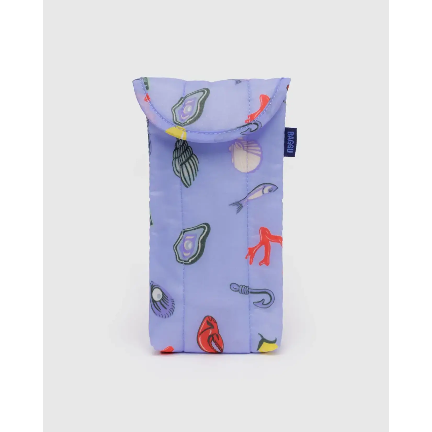 Baggu Puffy Glasses Sleeve - Sea Charms