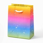 Paper Source Ombre Rainbow Fleck Gift Bag-Small