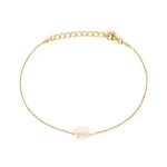 Amano Studio Single Freshwater Pearl Chain Bracelet