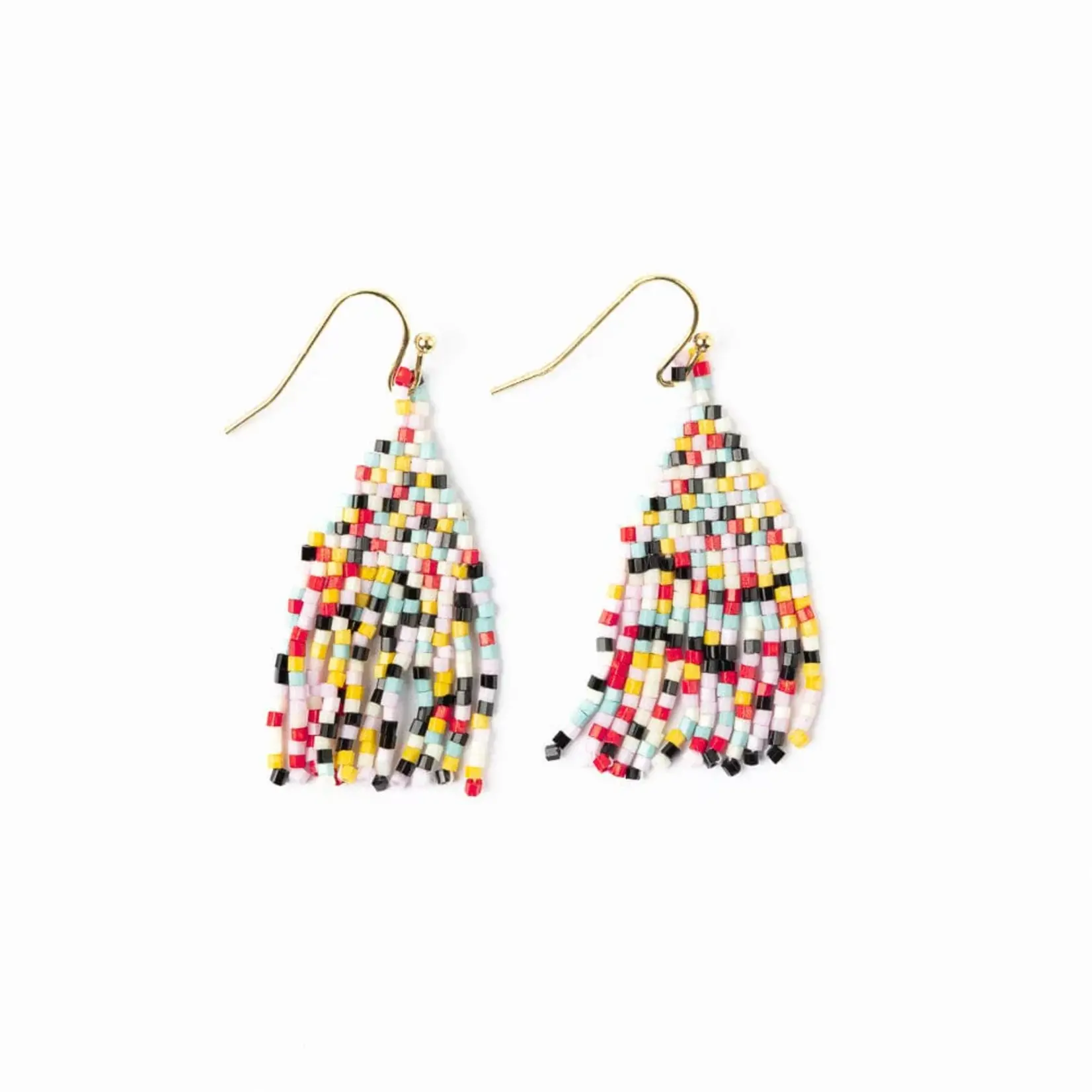 Ink +Alloy Cassie Mini Earrings-Confetti