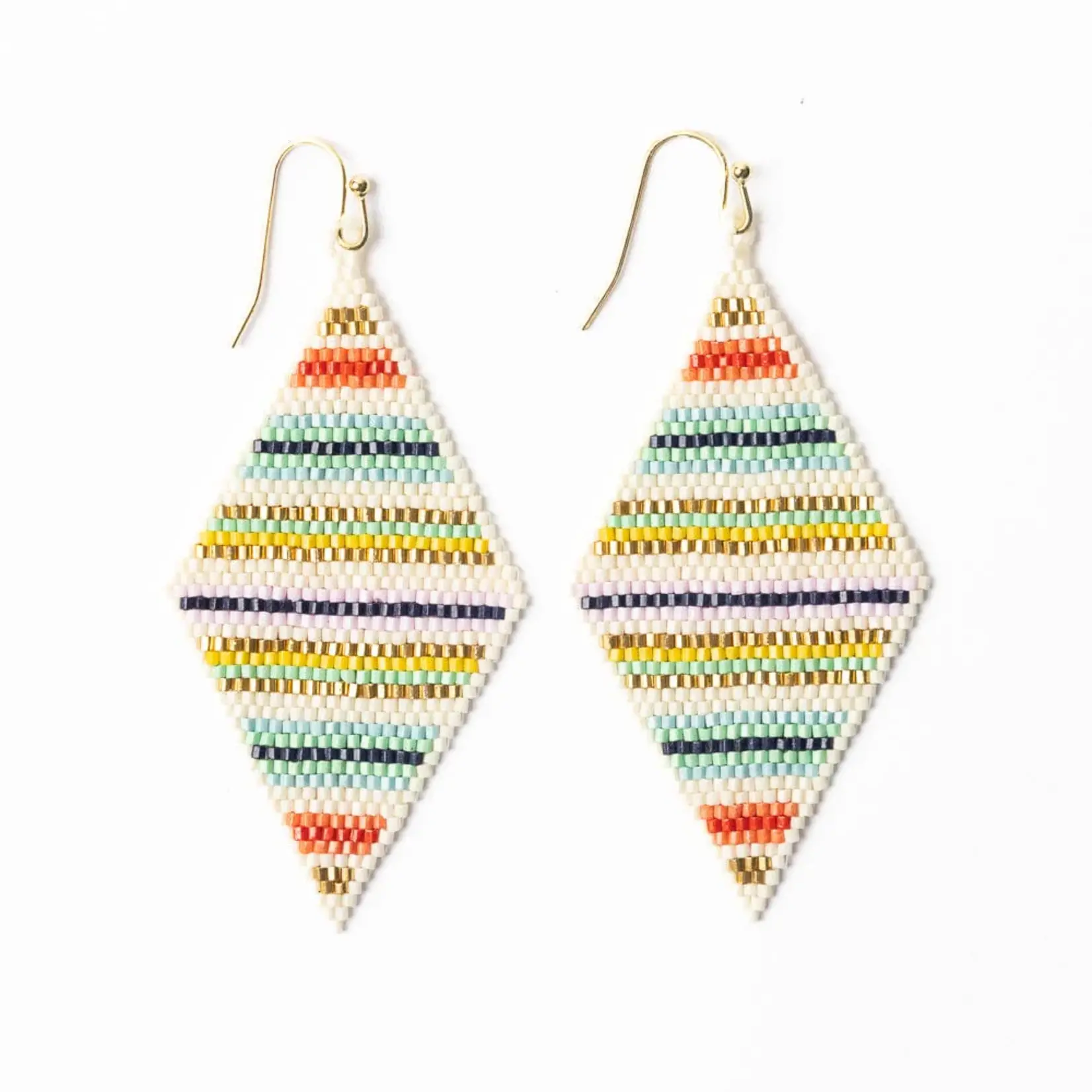 Ink +Alloy Frida Earrings-Multi