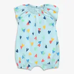 Primary Baby Flutter Sleeve Shortie in Confetti Hearts