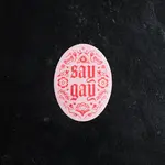 Houndstooth Design + Supply Co Say Gay Sticker