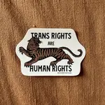 Houndstooth Design + Supply Co Trans Rights Are Human Rights Sticker